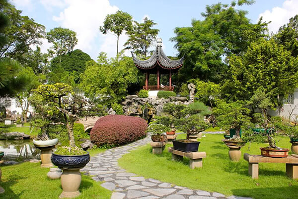 Сад в восточном стиле